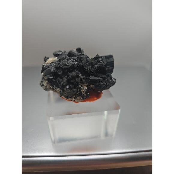 Black Tourmaline Crystal Specimen Rough Raw From Afghanistan 83grams - Picture 4 of 16